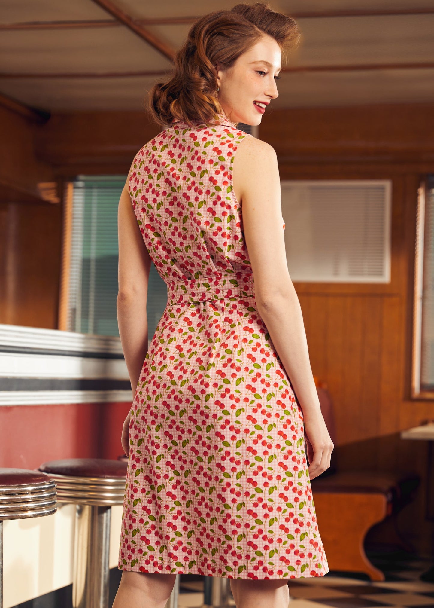 Whimsical Wanderlust Shirt Dress