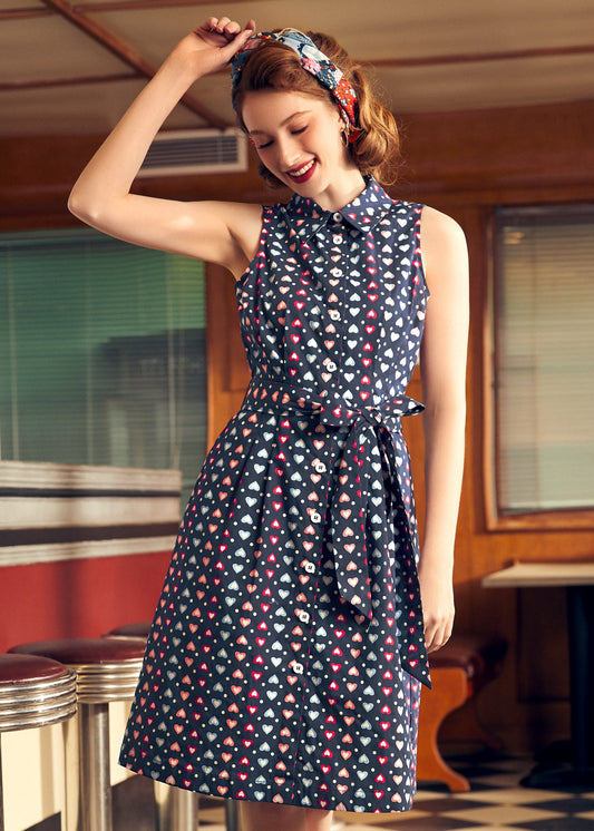 Whimsical Wanderlust Shirt Dress