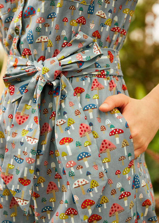 Mushroom About Town Jumpsuit